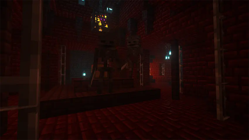 The Nether Bunker with Shaders