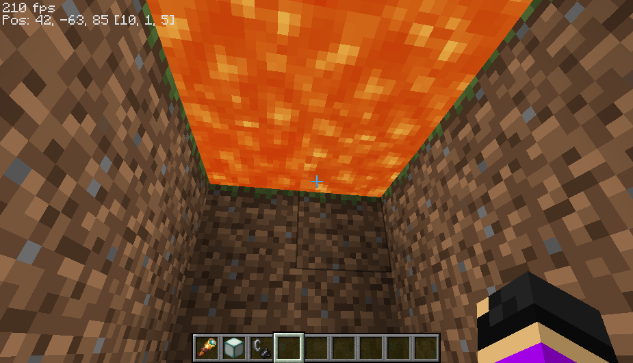 View in lava
