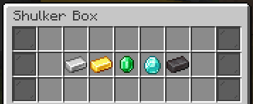 example to show which slots can be used for the rewards