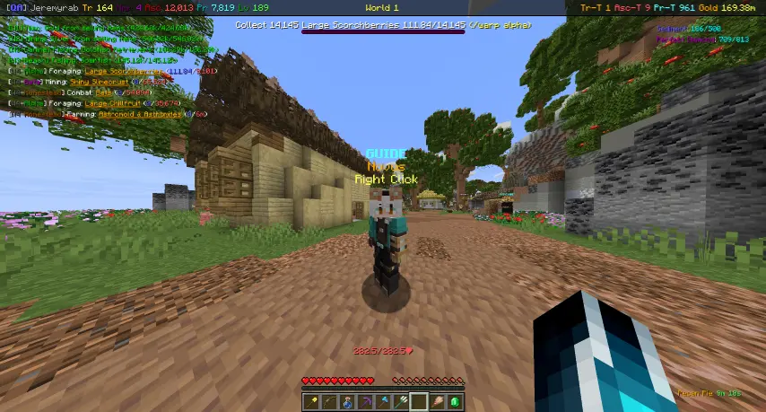 Example of the Custom HUD