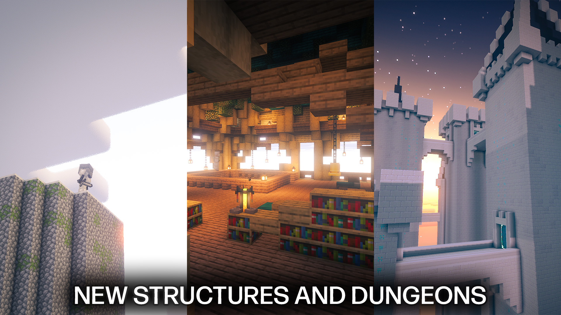 With new Dimensions and Structures!