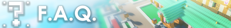 A banner with the text "FAQ" on top