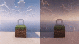 Example of the filling mechanic.