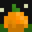 pumpkin under starry night pixel art by KMV