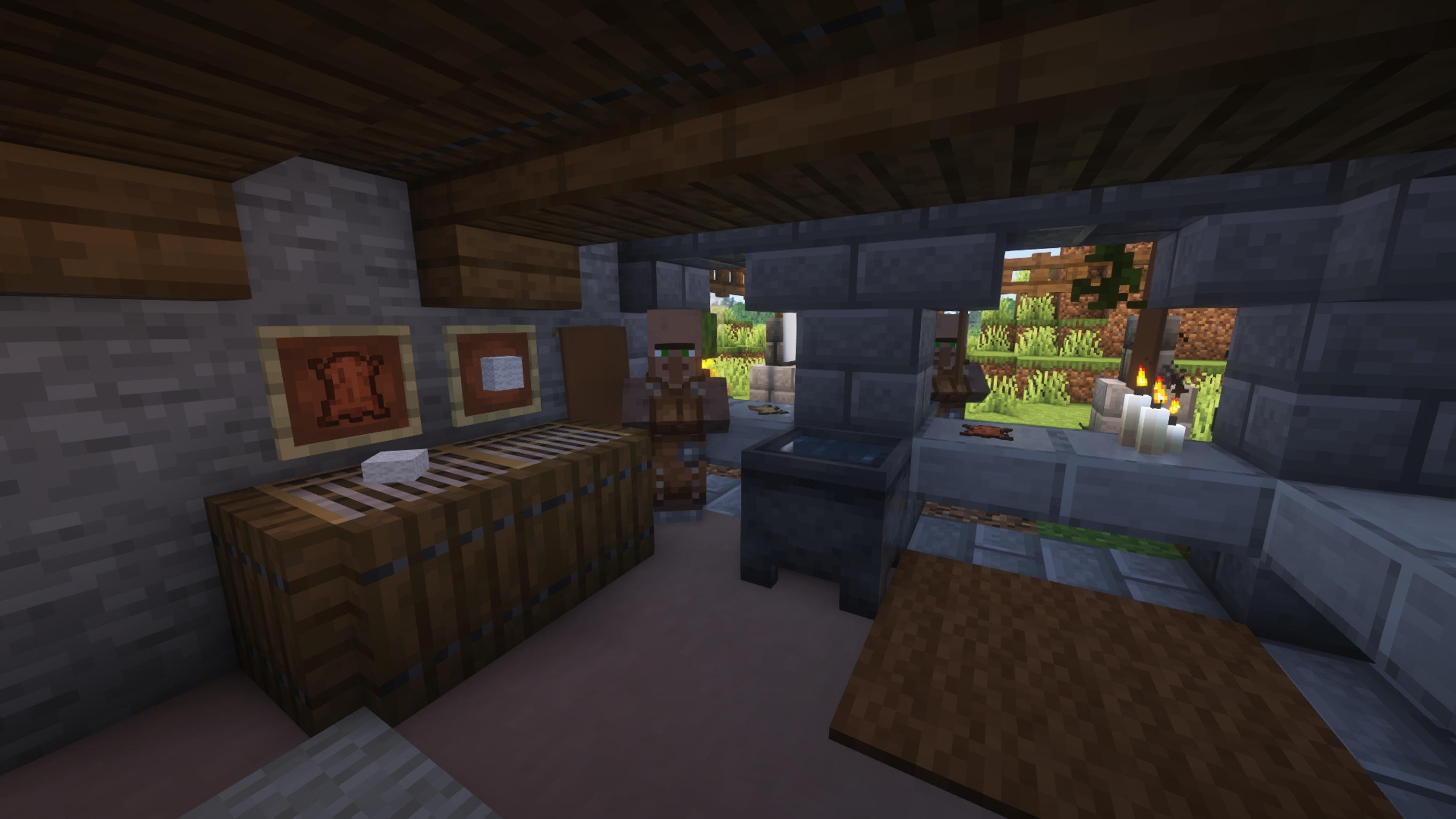 Inside