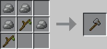 Stone axe recipe