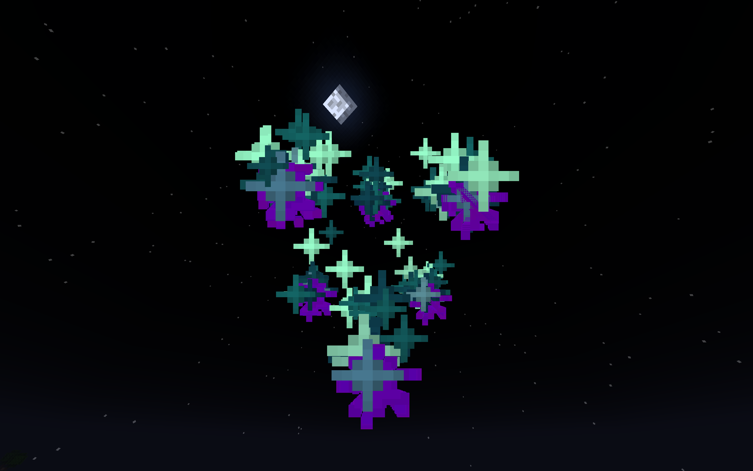 Example of the pointer (just particles)