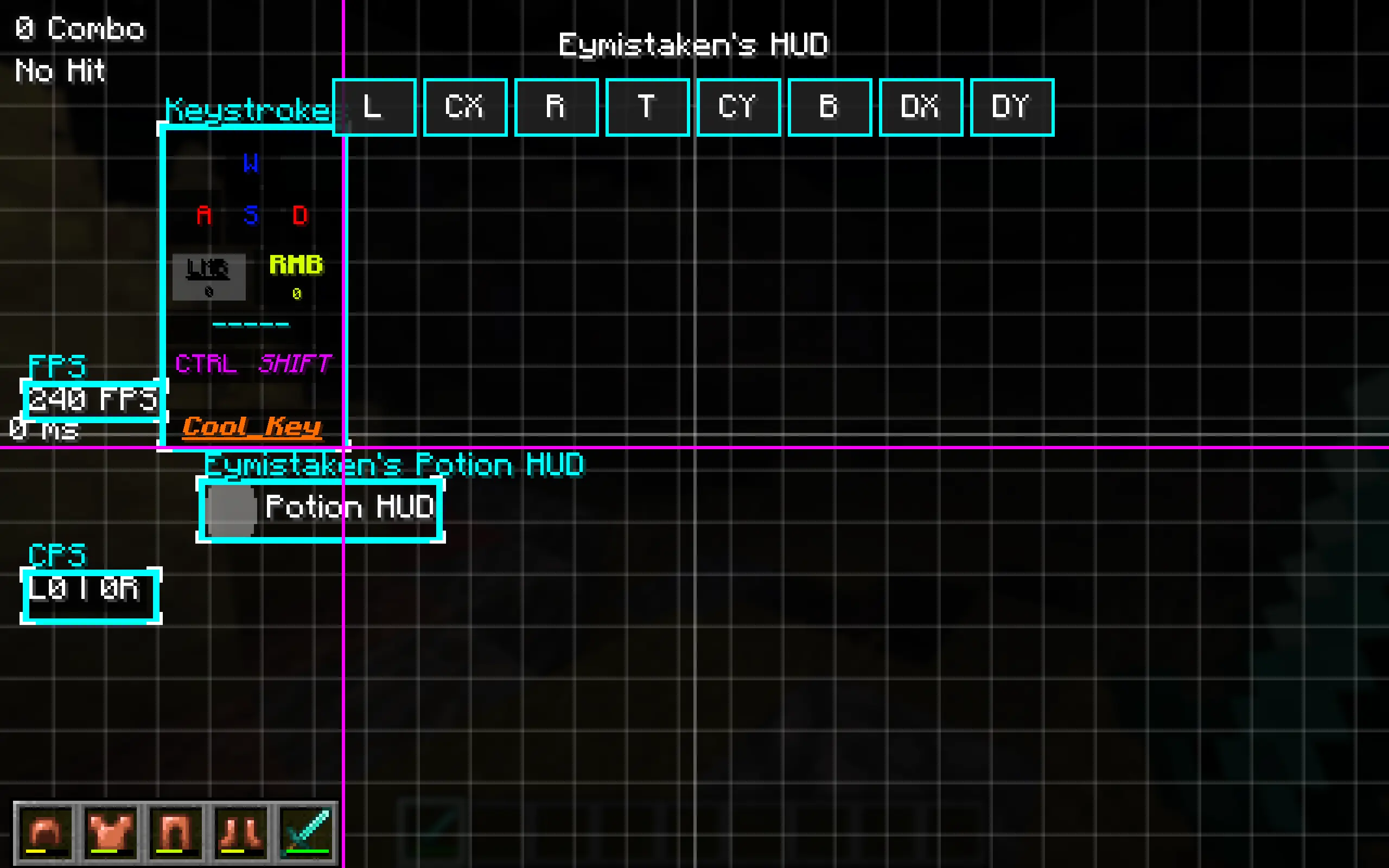 HUD editor