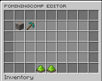Browser GUI for editing competitions