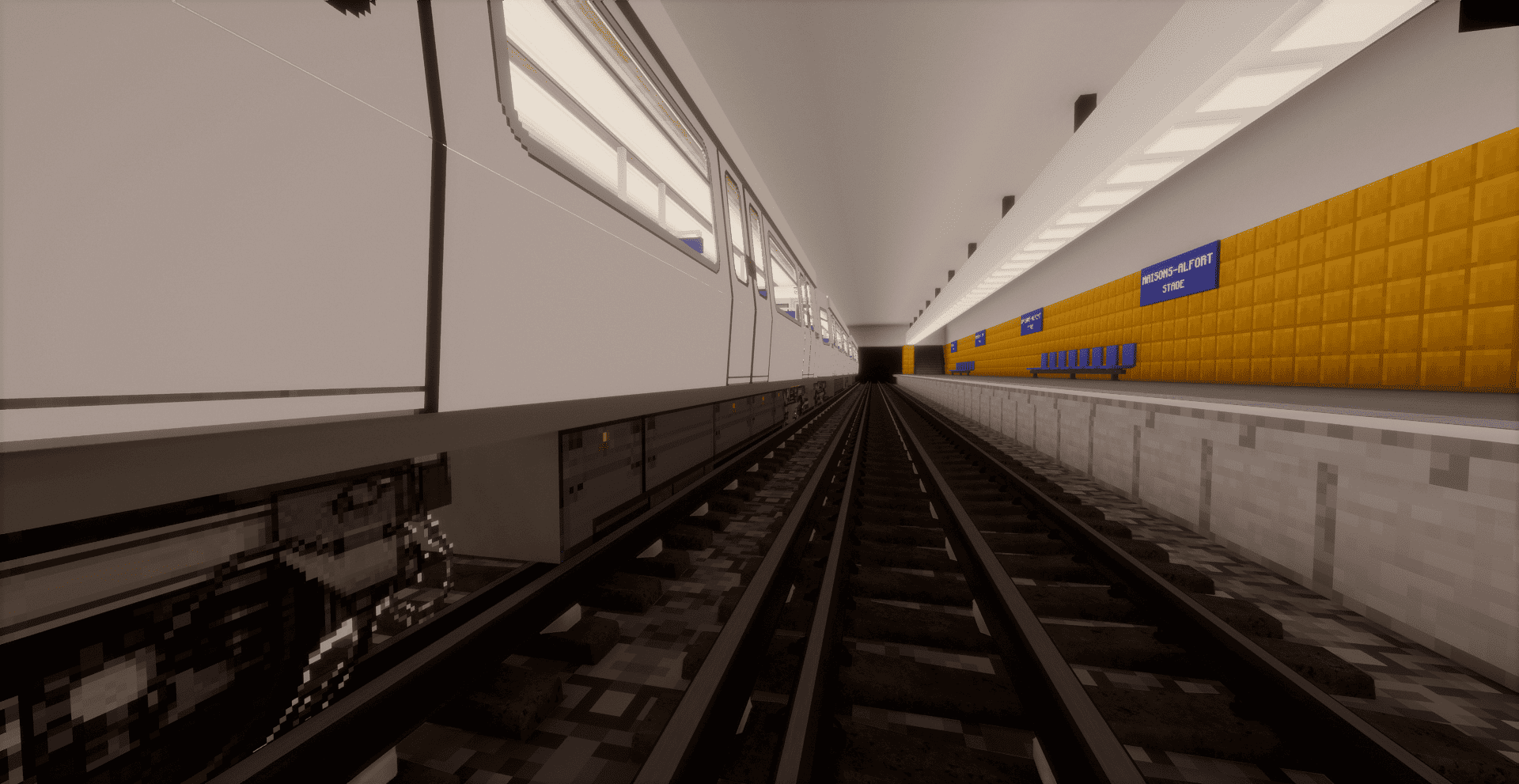 MF77 RATP "Blanc" Livery