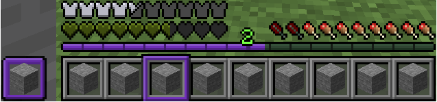 Poisoned green survival hearts that look smooth