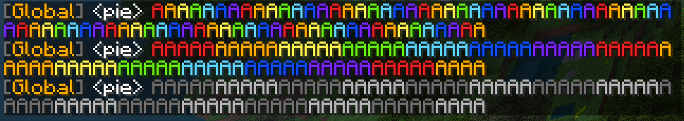 Color codes showcase