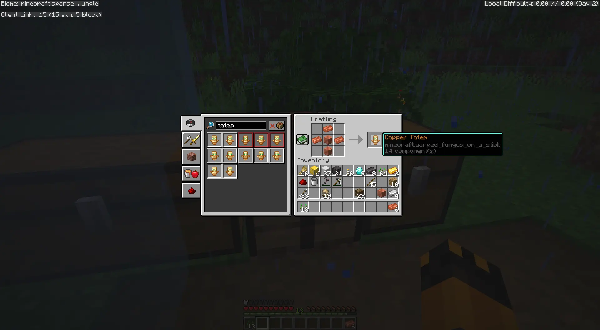 Copper Totem Tall Recipe