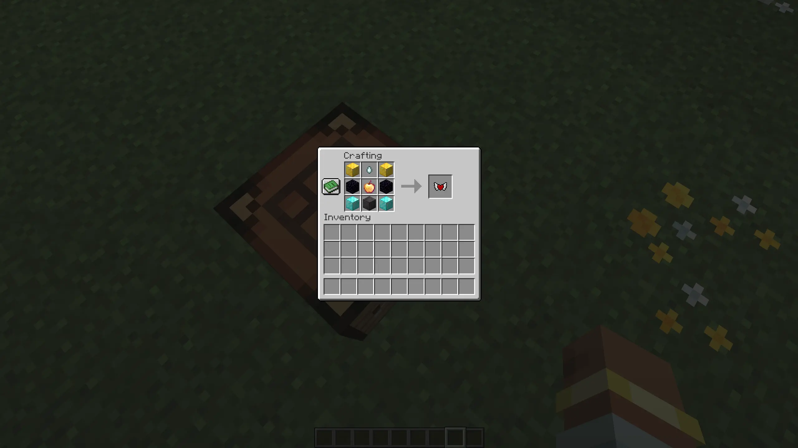 The crafting recipe of the Revival Heart