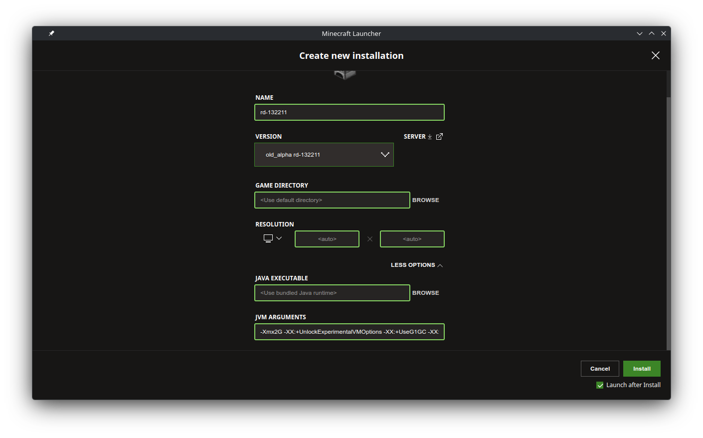 Installation Image Example 1