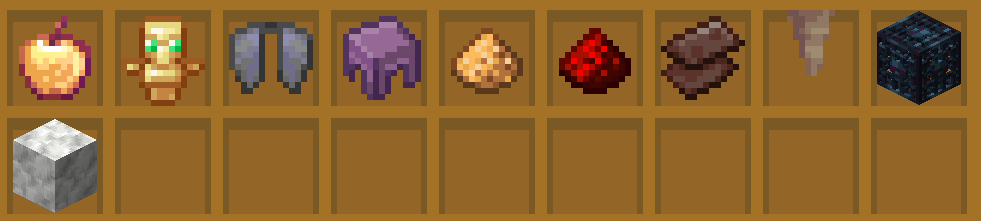 10 items with new recipies