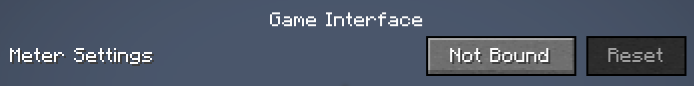 Menu Key Bind