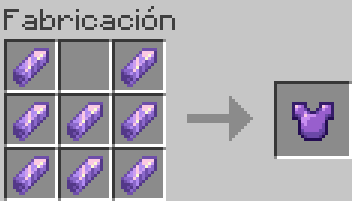 Amethyst Chestplate Recipe