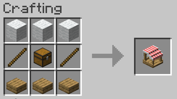 Barter Block crafting recipe