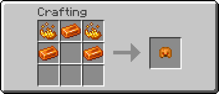 Fire Helmet Recipe