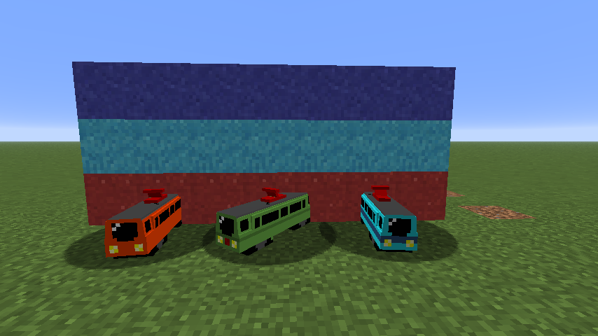 tramvays 3 colors