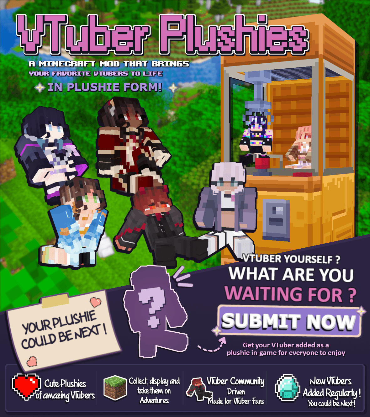 Vtuber Plushies