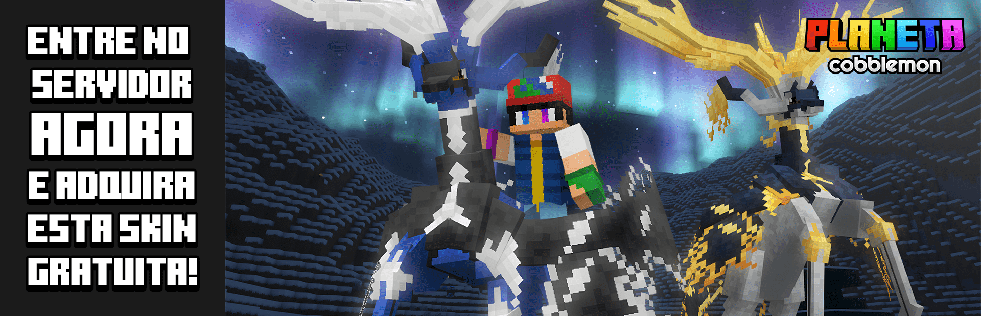 ENTRE NO SERVIDOR AGORA E ADQUIRA ESTA SKIN GRATUITA!