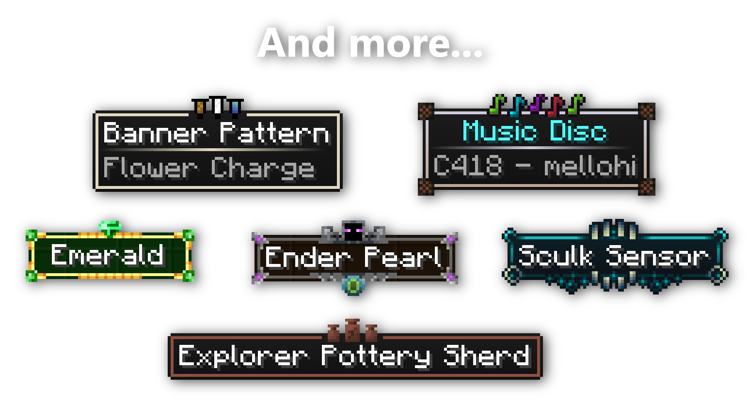 showcase of miscellaneous tooltips