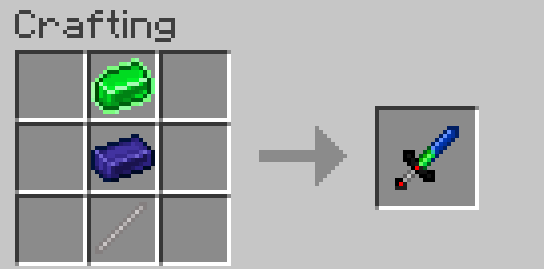 Uranium And Titanium Sword Recipe