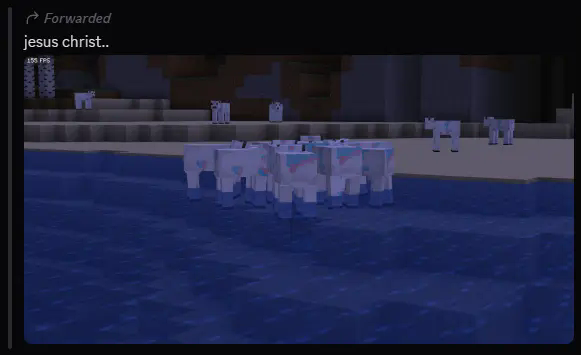 Screenshot of the chaos... god damn </3