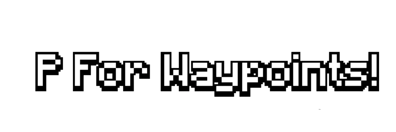P For Waypoints Banner