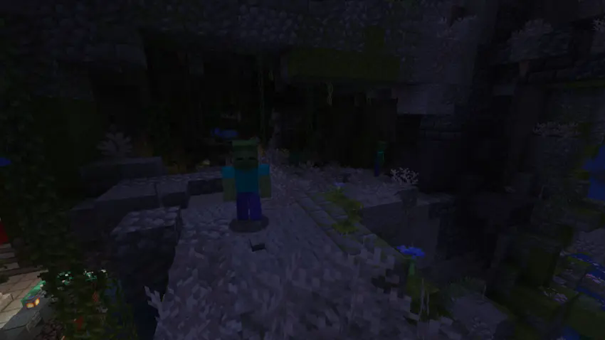 Scene without thermal imaging.