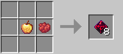 Enchanted Golden Apple to Red/Blue Ice Ether