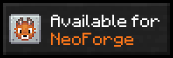 Available for NeoForge