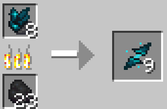 raw azurite being smelted into azurite crystals