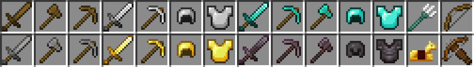 Gif showcasing the new item textures.