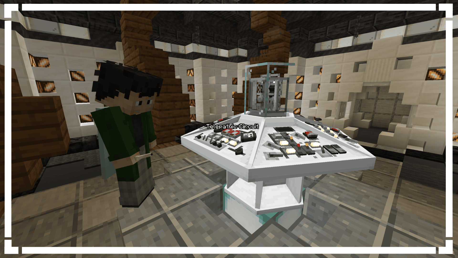 The Sonic Screwdriver can see what controls do what!