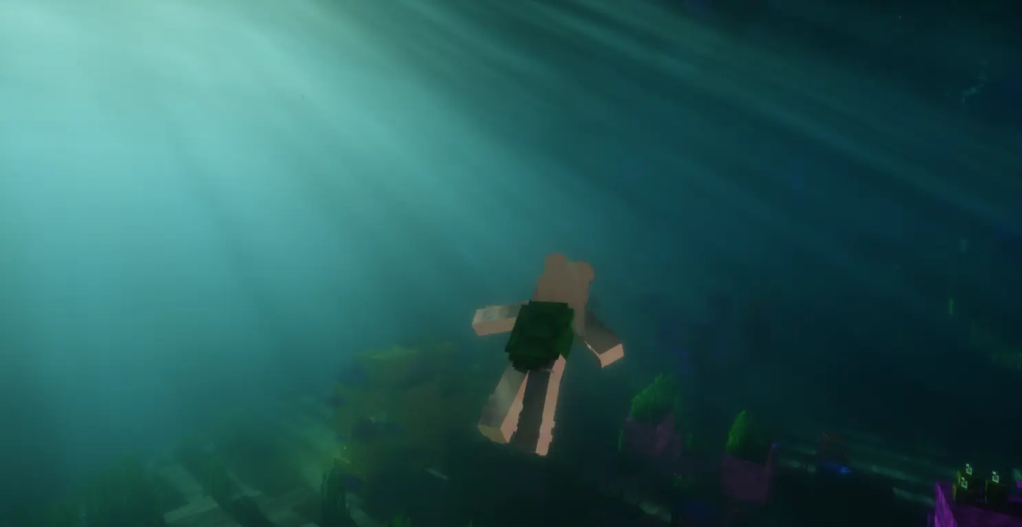 Gaining "Dolphin's Grace" when entering water