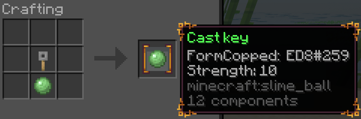 Creating "Cast Key"