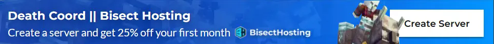 Create a server with bisecthosting