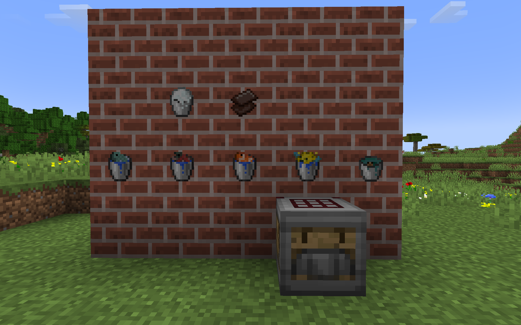 look autocrafter and fishes