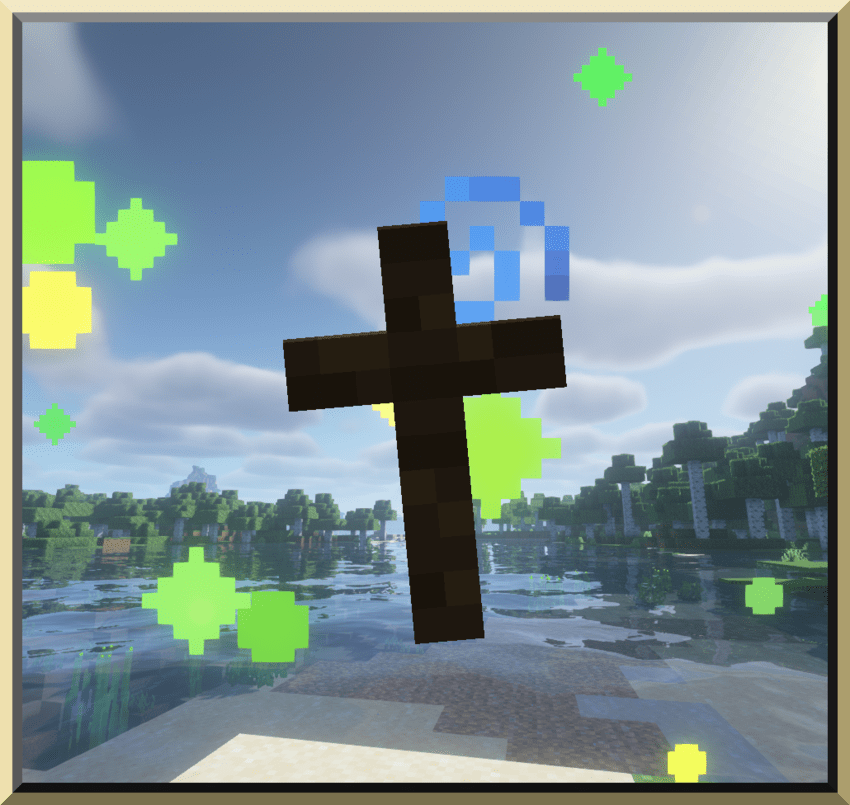 Wood Totem Cross - Minecraft Resource Pack