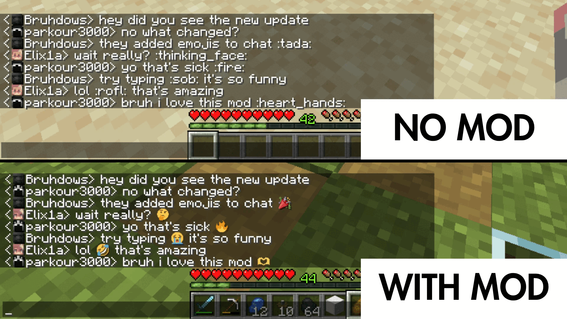 TwemojiChat comparison