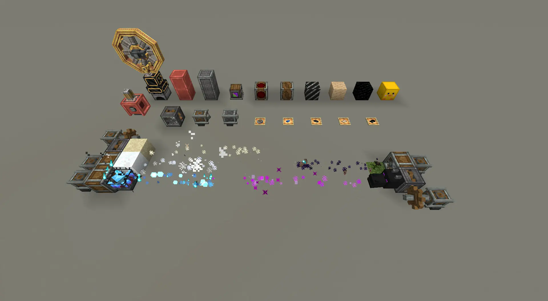 Screenshot of the features