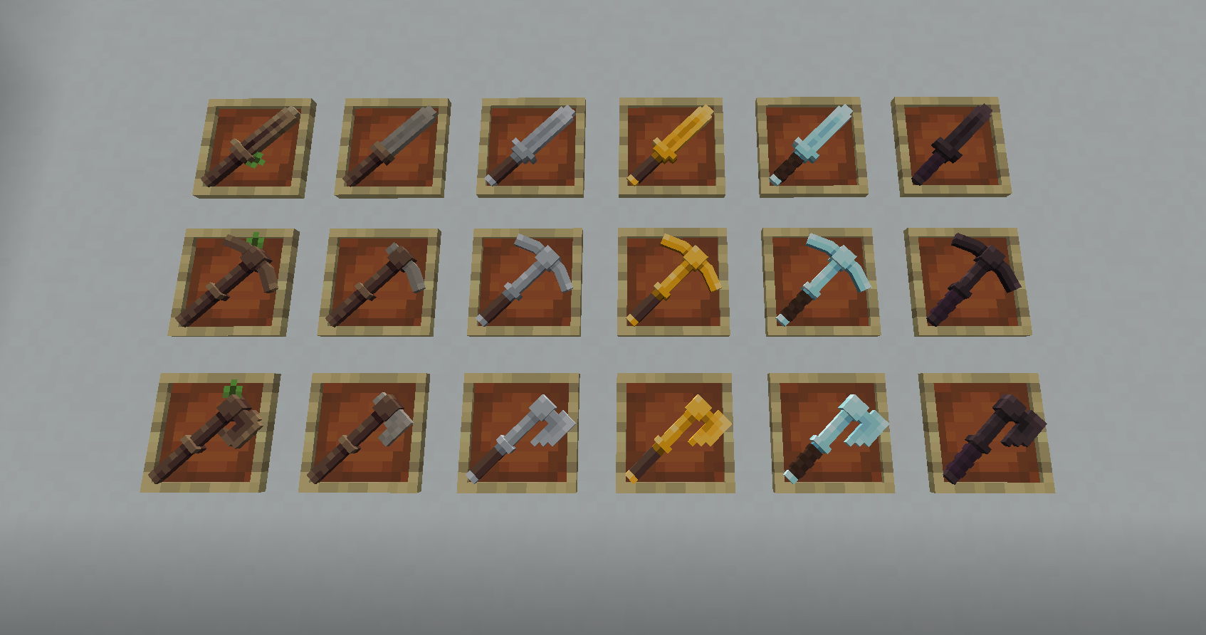 wall of tools