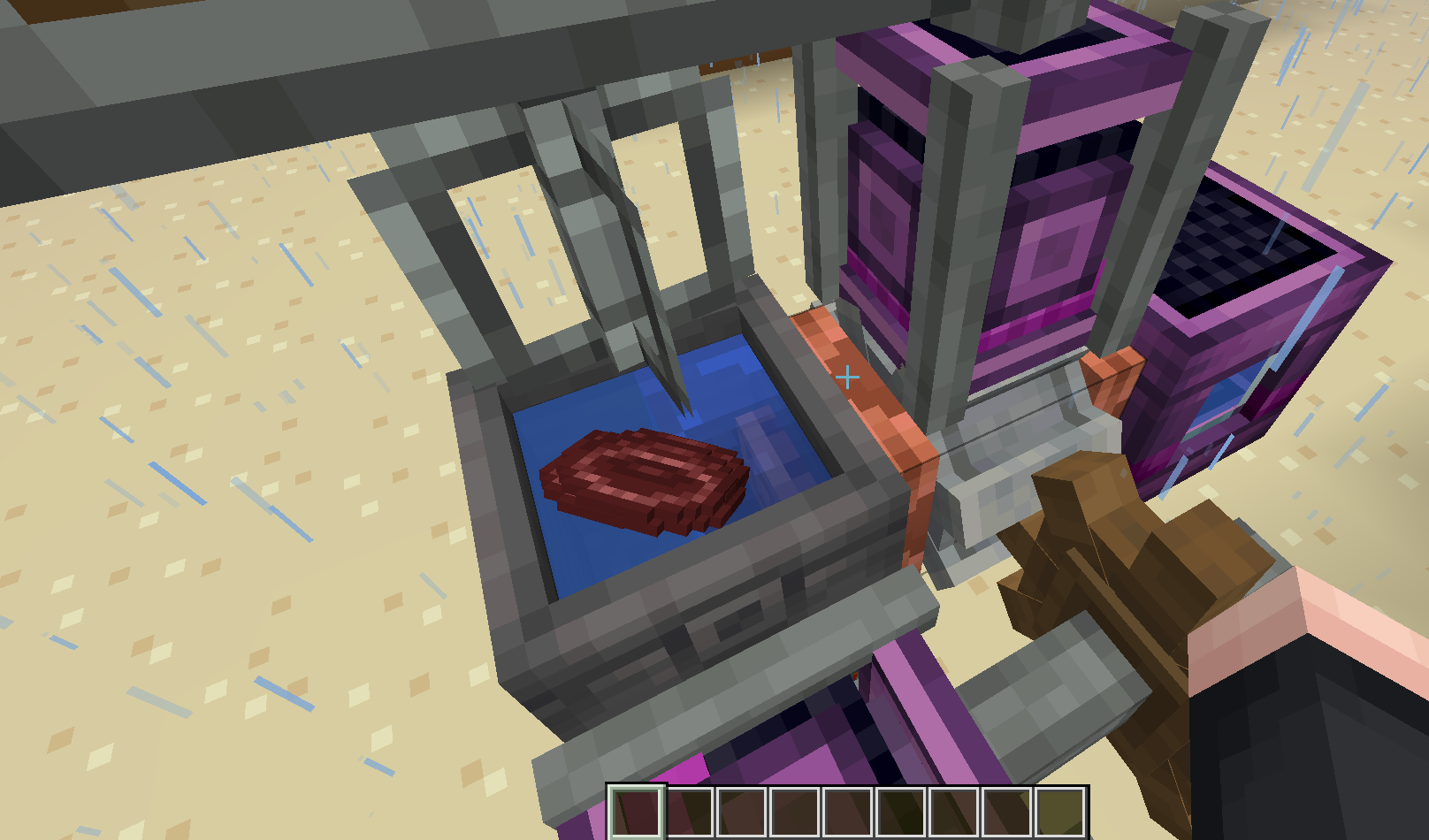 made blazecake base using recipe