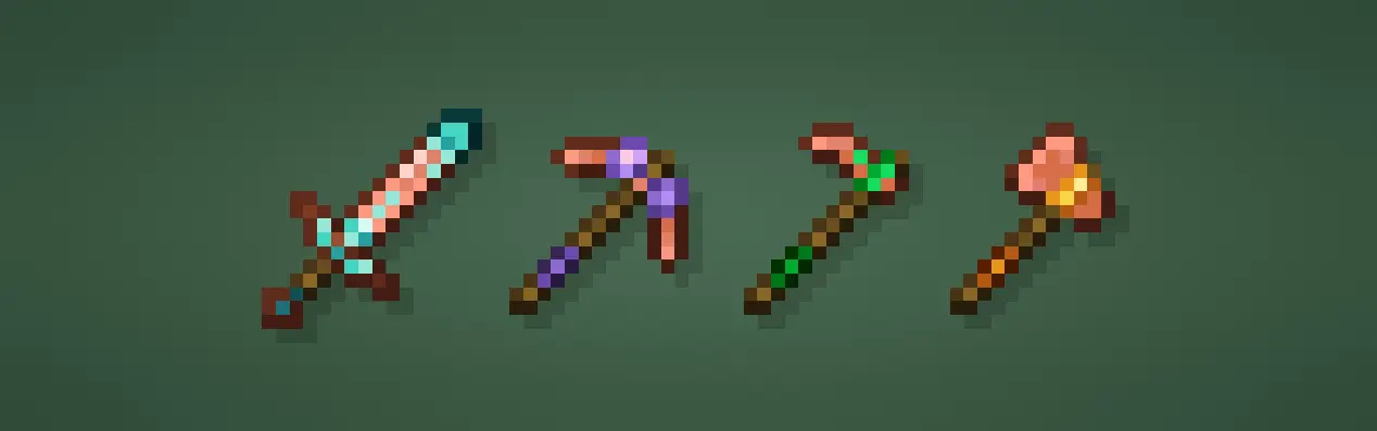Trimmed Copper Tools