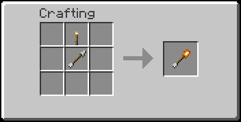 second craft recipe [arrow,torch]
