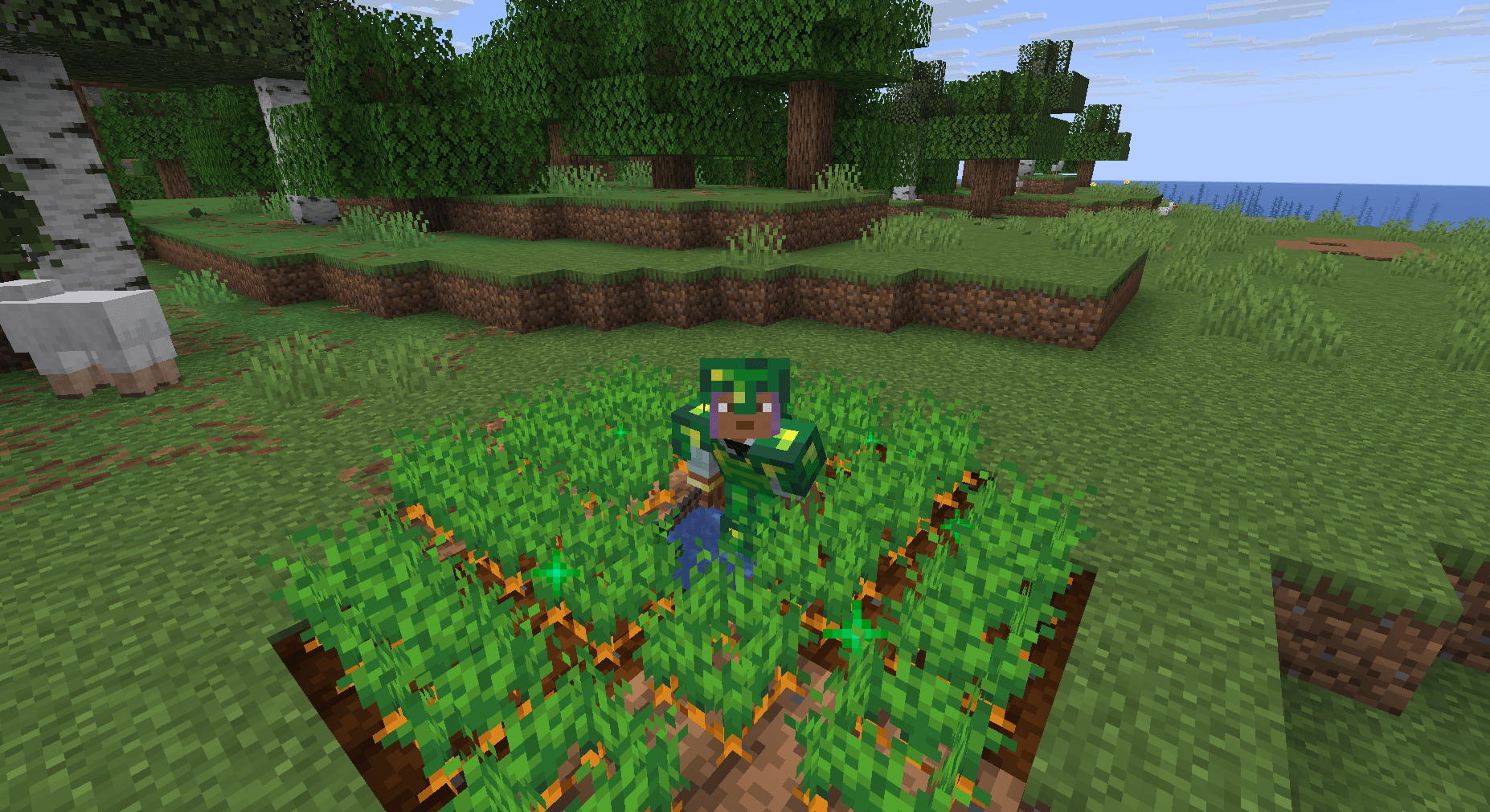 The harvest is growing around you at high speed!