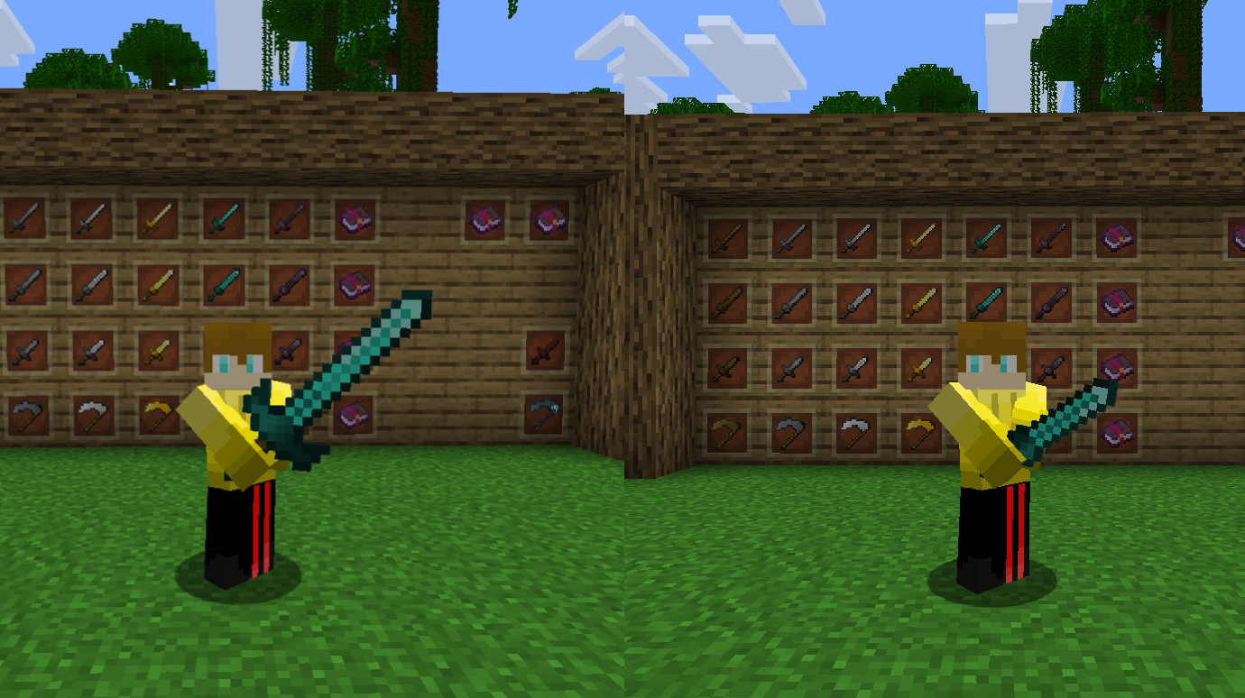Two-handed Player Model